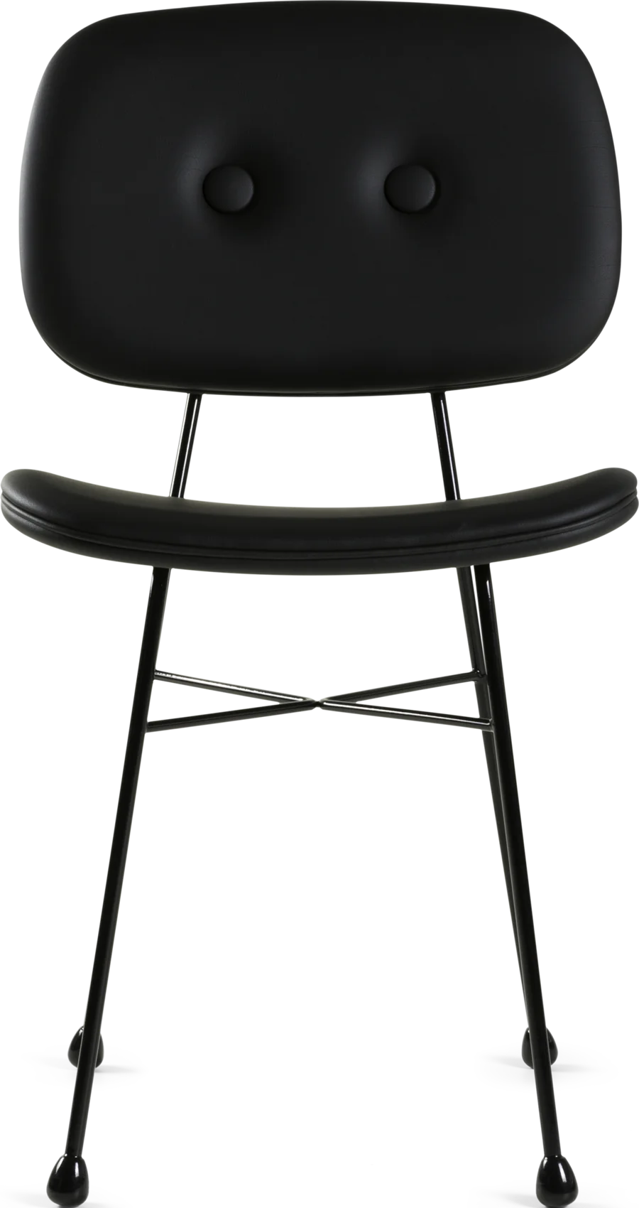The Golden Chair black front side